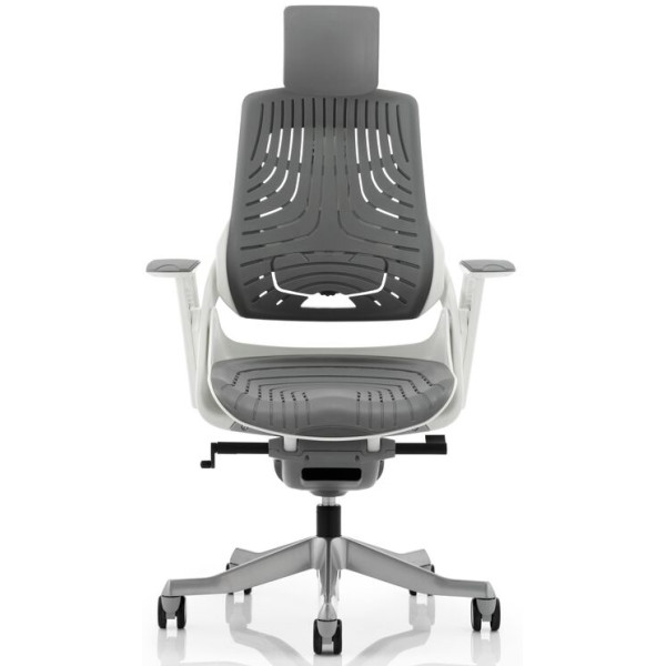 Zure Grey Elastomer Ergonomic Office Chair