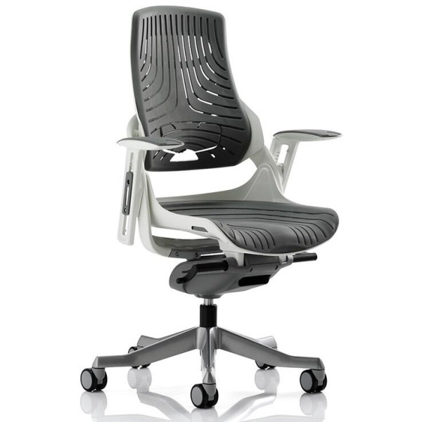 Zure Grey Elastomer Ergonomic Office Chair