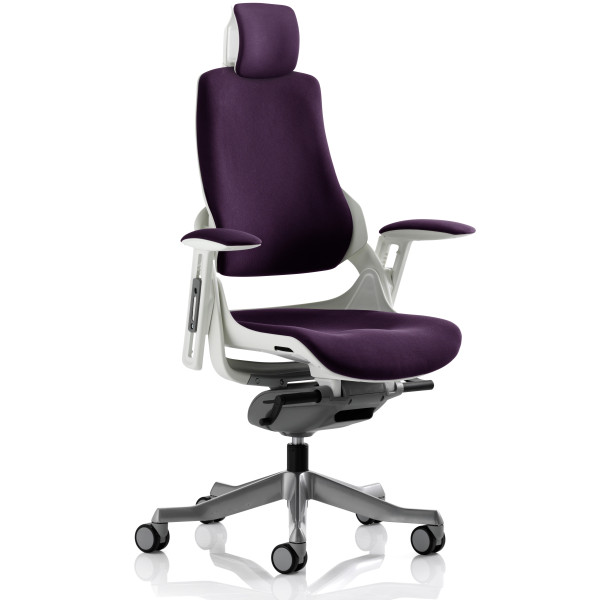 Zure Upholstered Fabric Ergonomic Office Chair