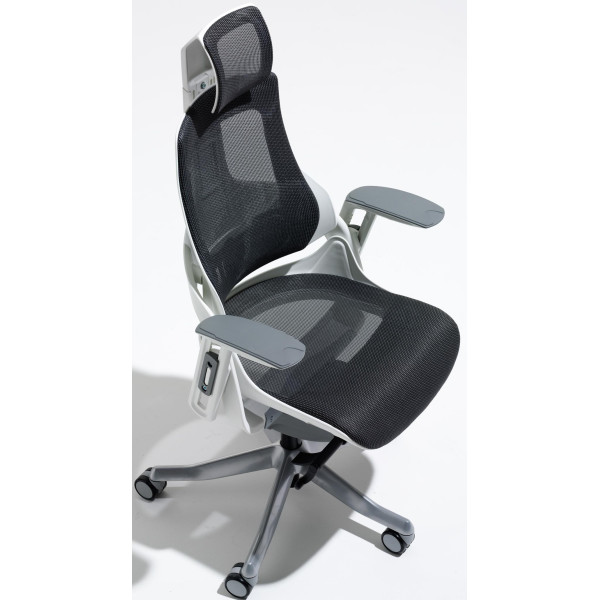 Zure Charcoal Mesh Ergonomic Office Chair