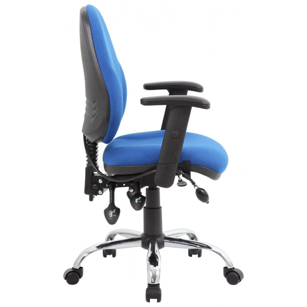 Harrier 4 Lever Fabric Ergonomic Operator Chair