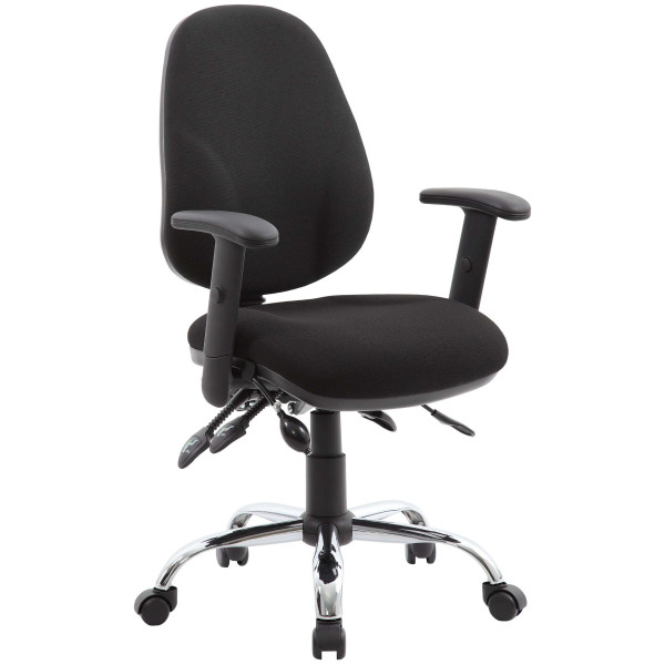 Harrier 4 Lever Fabric Ergonomic Operator Chair