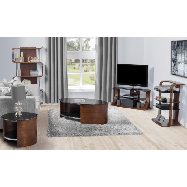Curve Wooden Entertainment Unit
