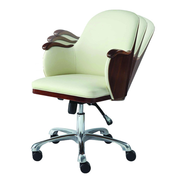 Curve San Fransisco Faux Leather Seat Office Chair