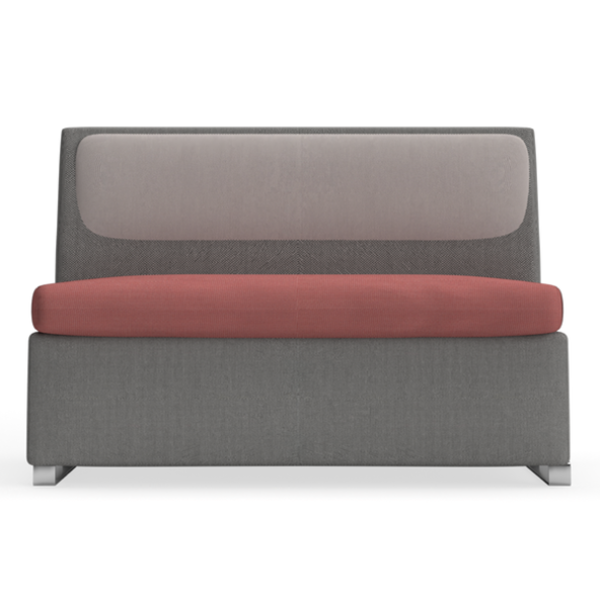 In-Sit Upholstered Low Back Two Seater 1200 Chair