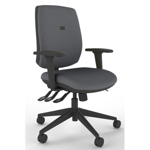 IT150 Moulded Medium Back Ergonomic Chair with Small Seat 