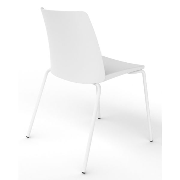 Melba Polypropylene Shell 4 Leg Frame Chair