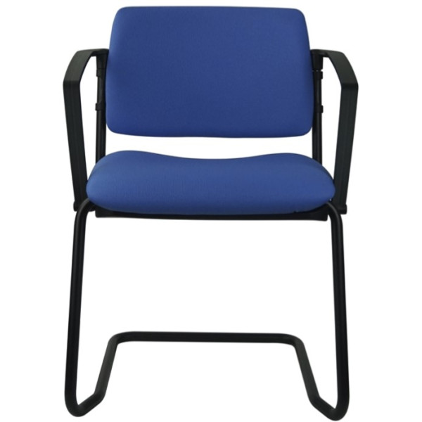 Morello Black Cantilever Visitor Chair 