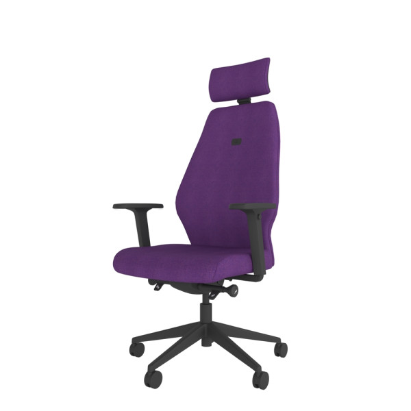 Solo High Back Chair With Headrest