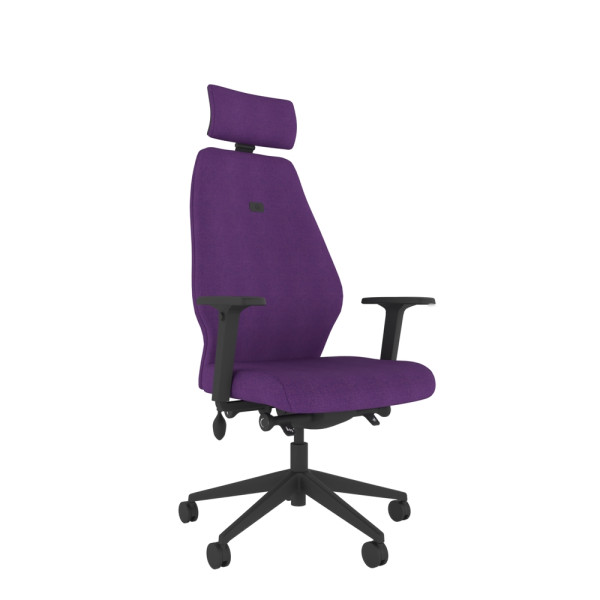 Solo High Back Chair With Headrest