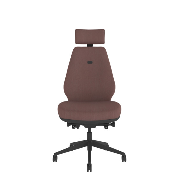 Solo High Back Large Seat Chair With Headrest