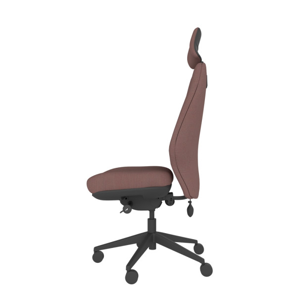 Solo High Back Large Seat Chair With Headrest