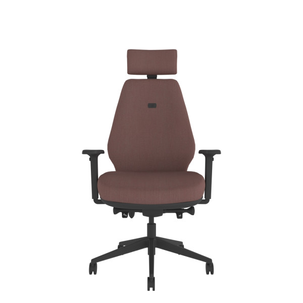 Solo High Back Large Seat Chair With Headrest