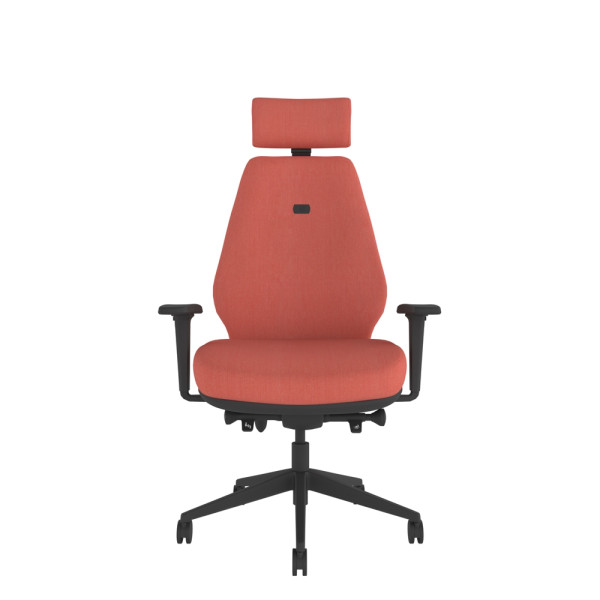 Solo High Back Large Seat Chair With Headrest