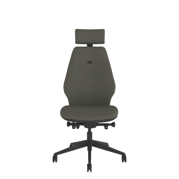 Solo High Back Small Seat Chair With Headrest