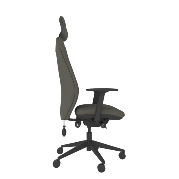 Solo High Back Small Seat Chair With Headrest