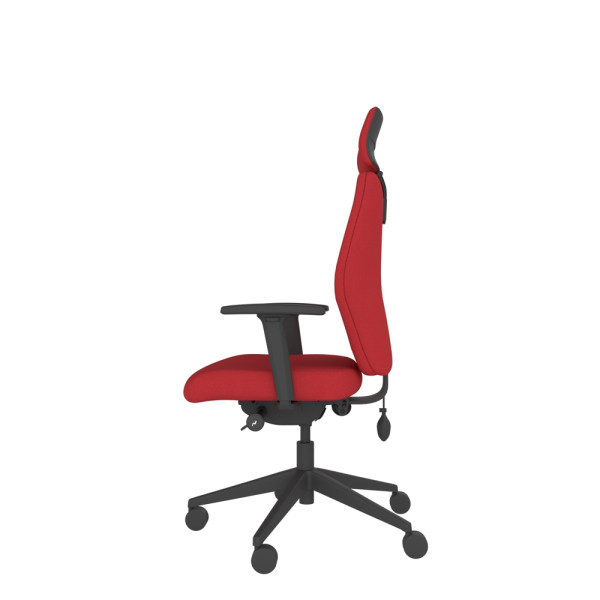 Solo Medium Back Chair with Headrest