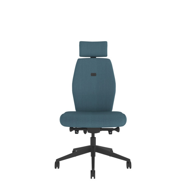 Solo Medium Back Chair with Headrest