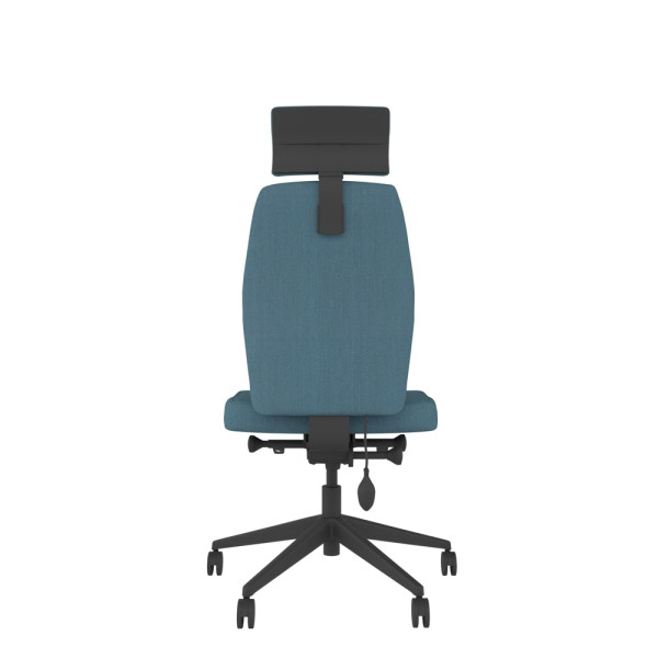 Solo Medium Back Chair with Headrest
