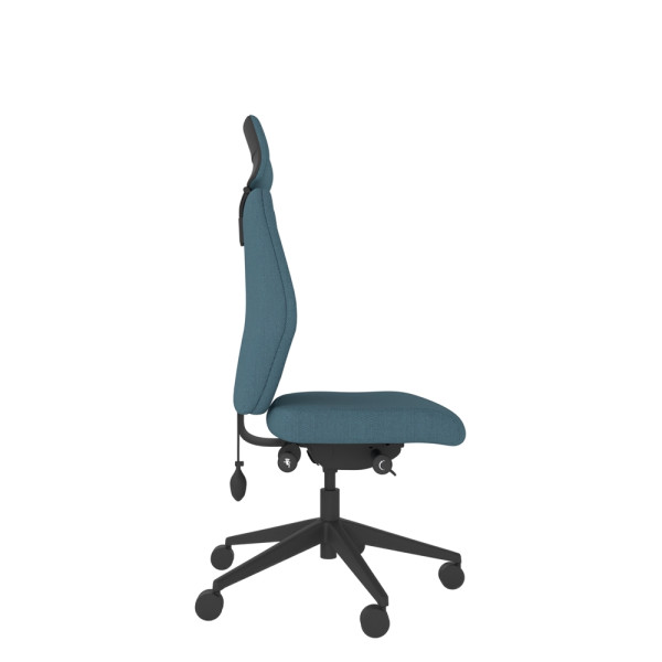 Solo Medium Back Chair with Headrest