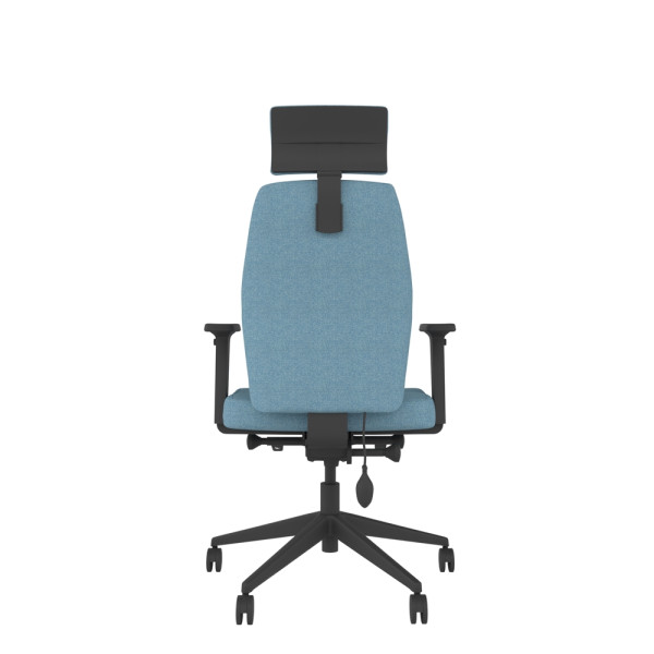 Solo Medium Back Chair with Headrest