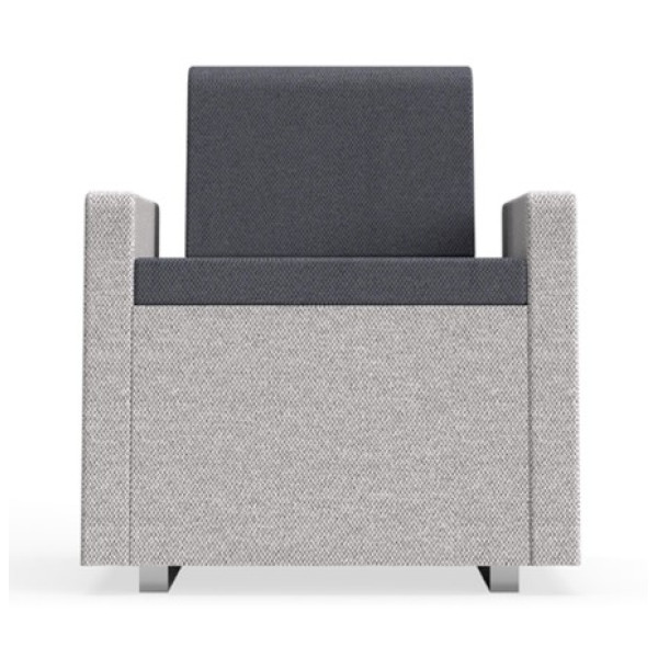 Sit-u Upholstered Single Sofa with Arms