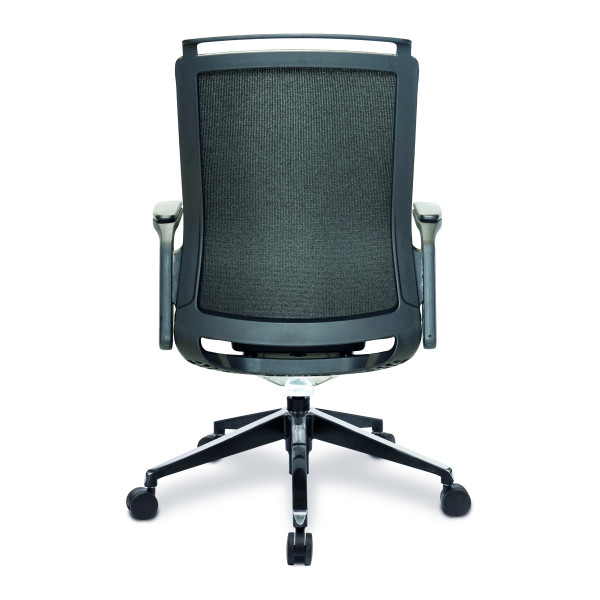 Libra High Back Fabric Manager Chair