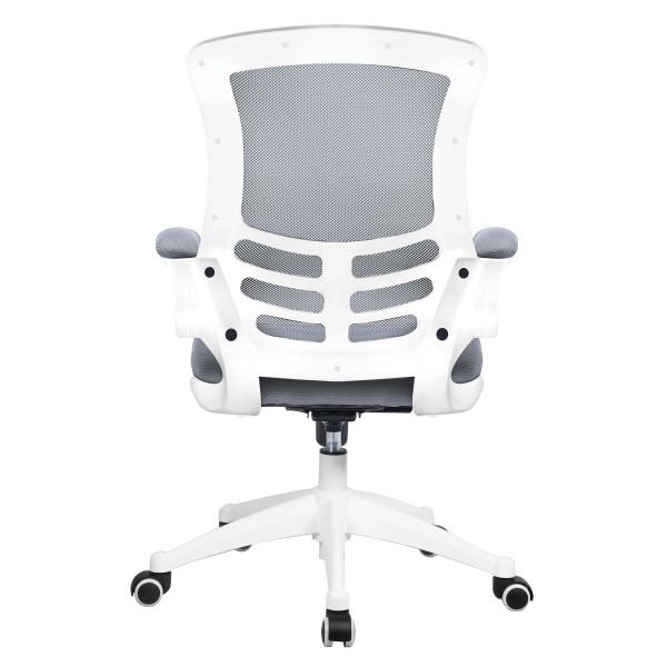 Luna White Mesh Designer Office Chair