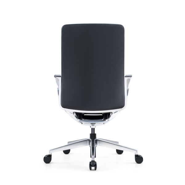 Lusso Aluminium Executive Leather Office Chair