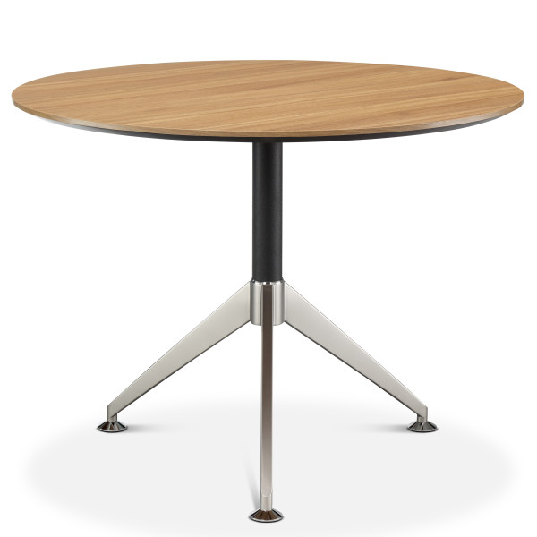 Nero 1000mm Executive Circular Meeting Table