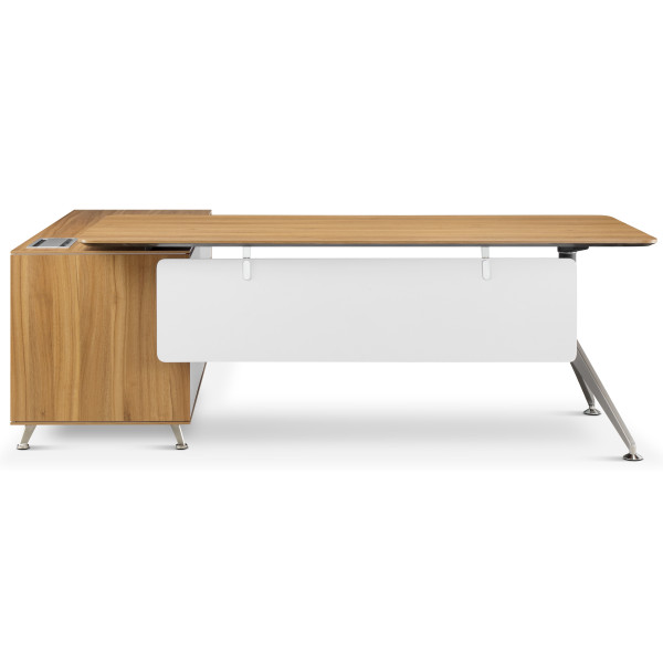 Nero Executive Desk With Return Storage 