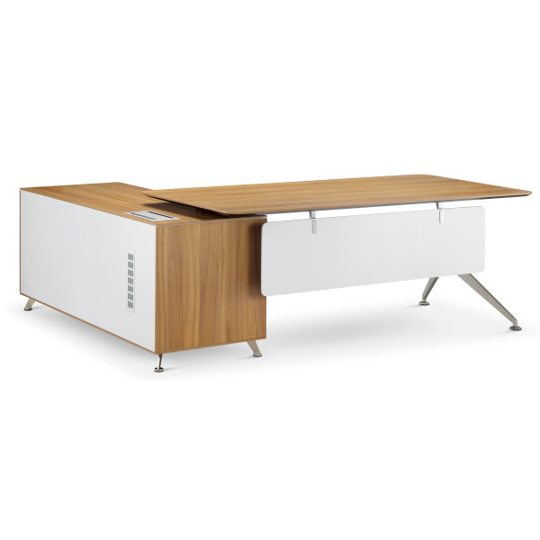 Nero Executive Desk With Return Storage 