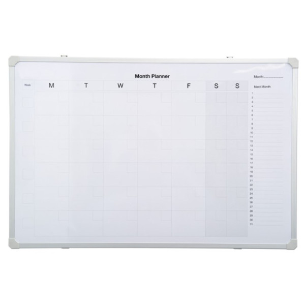 Magnetic Whiteboard Date Planner, Week | Month | Year