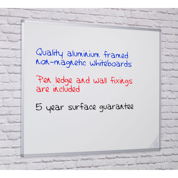 Non-Magnetic Writing Whiteboard 