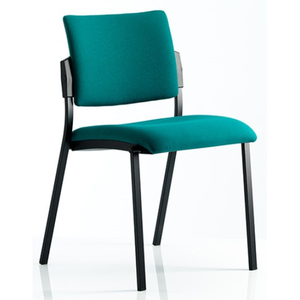 Viscount Bespoke Fabric Stacking Visitor Chair