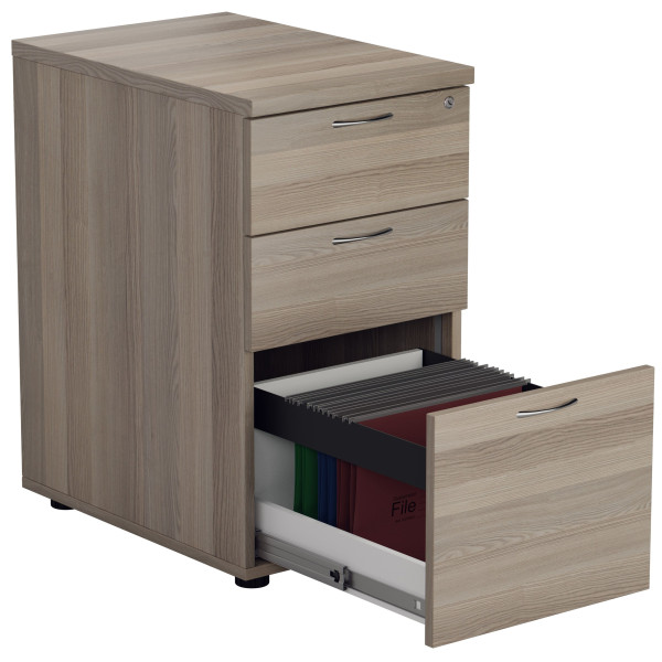 Olton Desk High Pedestal-  600 or 800mm Deep