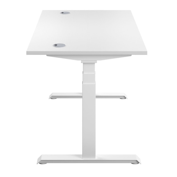 Olton Height Adjustable Straight Office Desk
