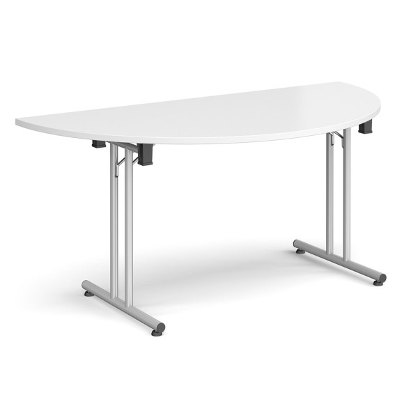 Deco Folding Leg Semi-Circular Meeting Room Table