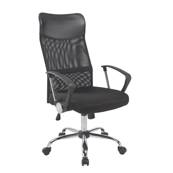 Carlos High Back Mesh Chair with Arms