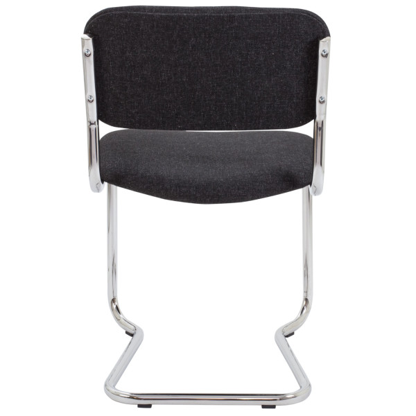Summit Cantilever Stacking Fabric Visitor Chair 