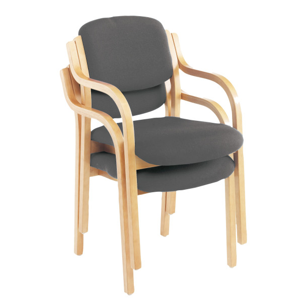 Renwa Wooden Visitor Chair 