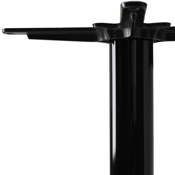 Cava Black And Gold Round Table Base