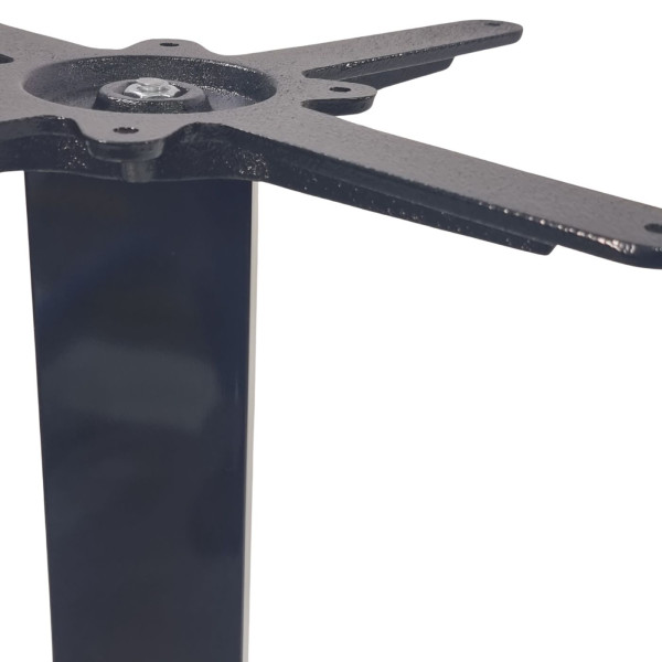 Cava Black And Gold Square Table Base