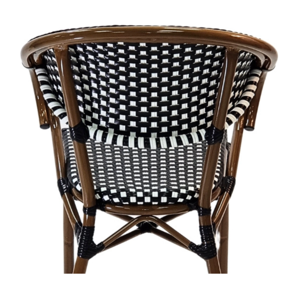 Luxe All Weather Bistro Armchair