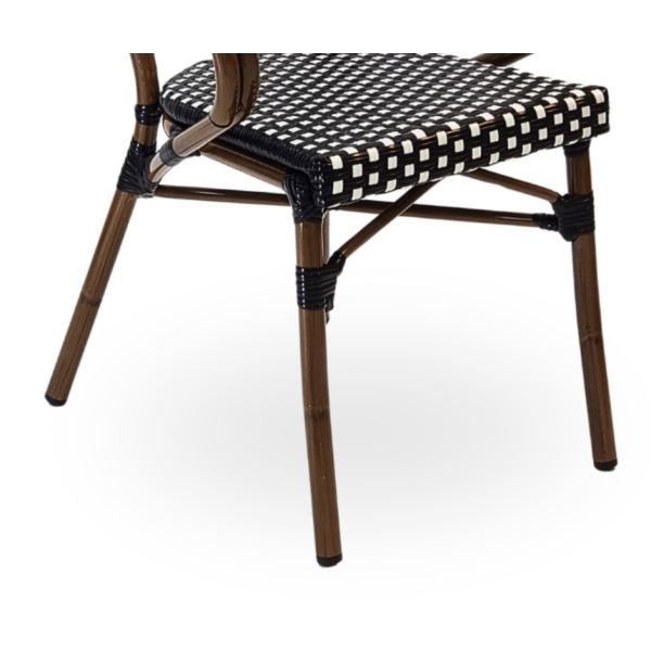 Luxe All Weather Bistro Armchair