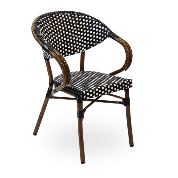 Luxe All Weather Bistro Armchair