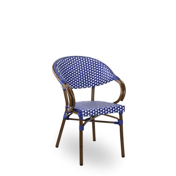 Luxe All Weather Bistro Armchair