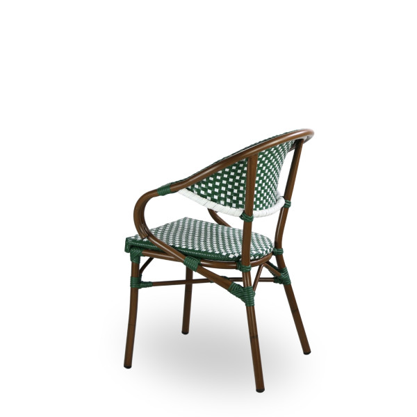 Luxe All Weather Bistro Armchair