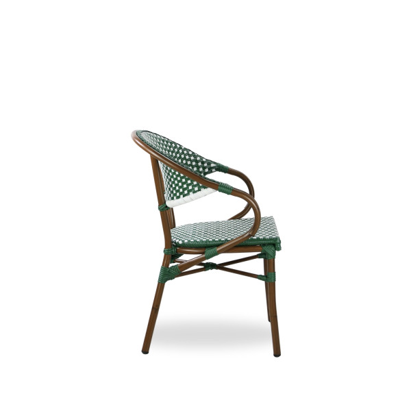 Luxe All Weather Bistro Armchair