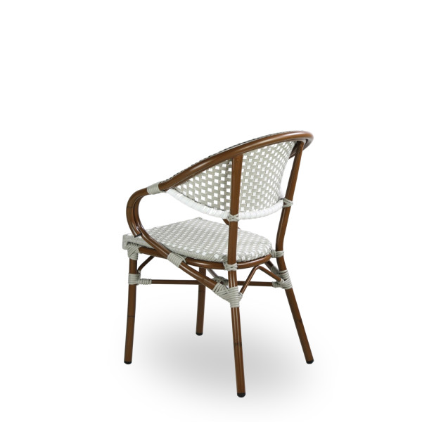 Luxe All Weather Bistro Armchair